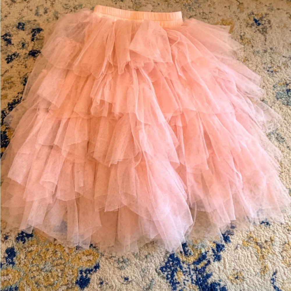 Long Pink ballet pink tutu skirt 🎀